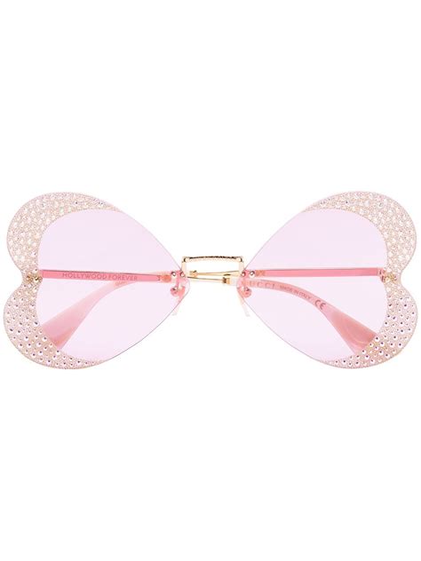 gucci heart embellished sunglasses|gucci sunglasses next day delivery.